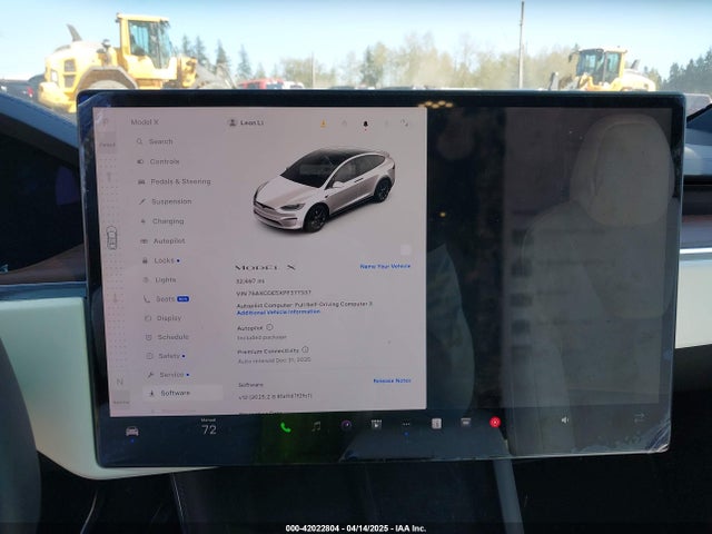 Tesla Model X Dual Motor All-wheel Drive/standard Range 2023 7SAXCDE5XPF377337 Image 19