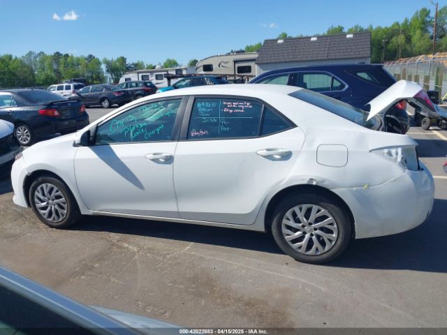 5YFBURHE2JP740285 Toyota COROLLA LE