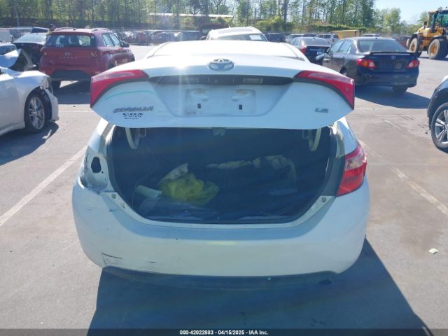 5YFBURHE2JP740285 Toyota COROLLA LE