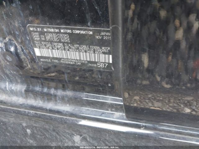 2016 MITSUBISHI LANCER JA32V2FW9GU002834 Photo 8