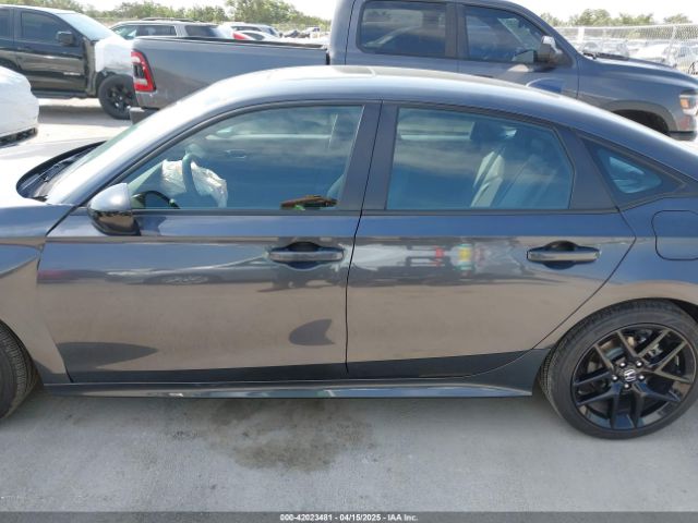 2HGFE4F8XSH307692 Honda Civic  Hybrid Sport/sport Touring