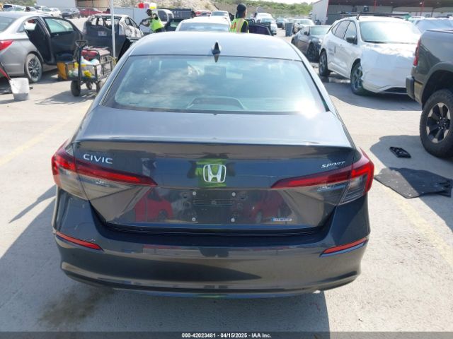 2HGFE4F8XSH307692 Honda Civic  Hybrid Sport/sport Touring