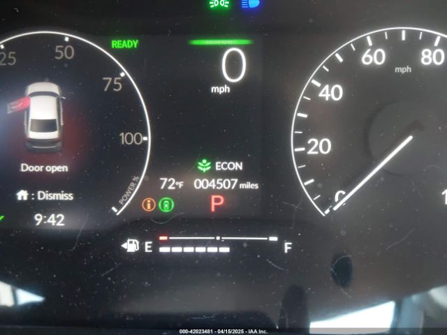 2HGFE4F8XSH307692 Honda Civic  Hybrid Sport/sport Touring