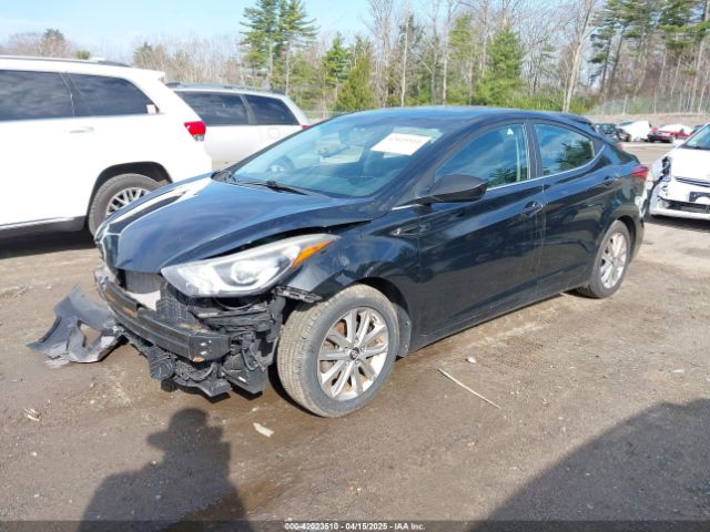 KMHDH4AE6FU260301 Hyundai ELANTRA SE