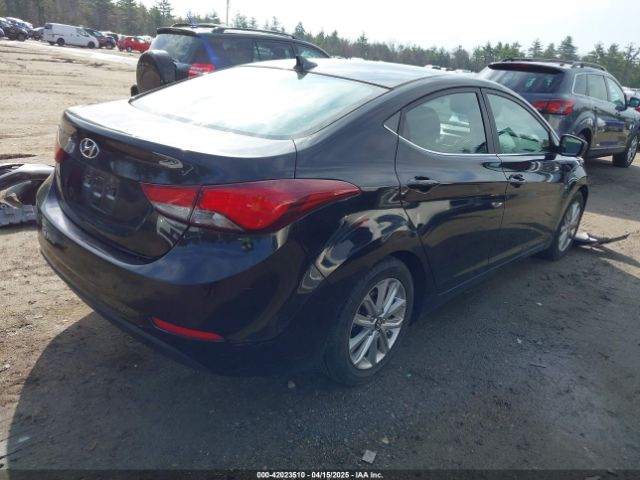 KMHDH4AE6FU260301 Hyundai ELANTRA SE