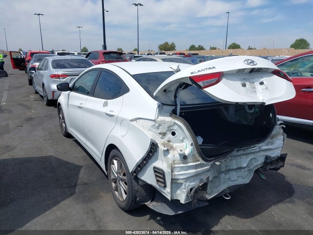 5NPDH4AEXGH707549 Hyundai ELANTRA SE