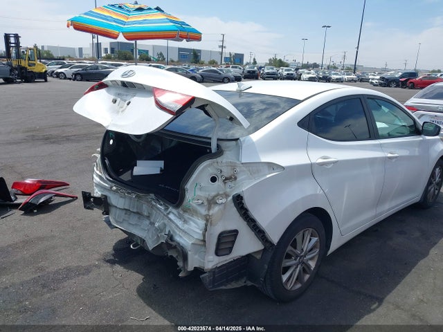 5NPDH4AEXGH707549 Hyundai ELANTRA SE