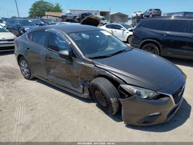 JM1BM1U78E1159182 Mazda Mazda3 I Sport