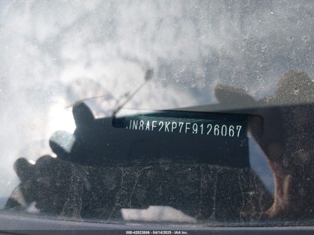JN8AE2KP7F9126067 Nissan Quest Sv