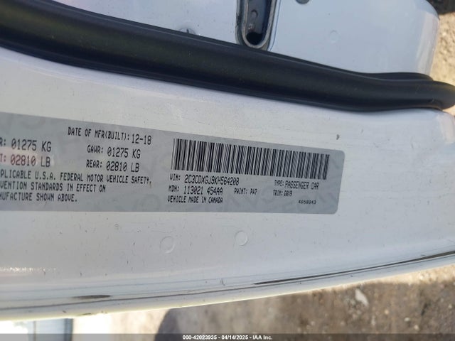 Dodge Charger 2019 2C3CDXGJ9KH564208 Image 9