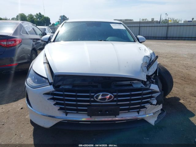 KMHL24JJ2MA033437 Hyundai Sonata Blue