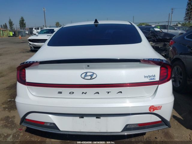 KMHL24JJ2MA033437 Hyundai Sonata Blue