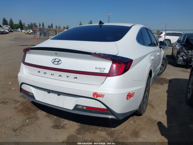 KMHL24JJ2MA033437 Hyundai Sonata Blue