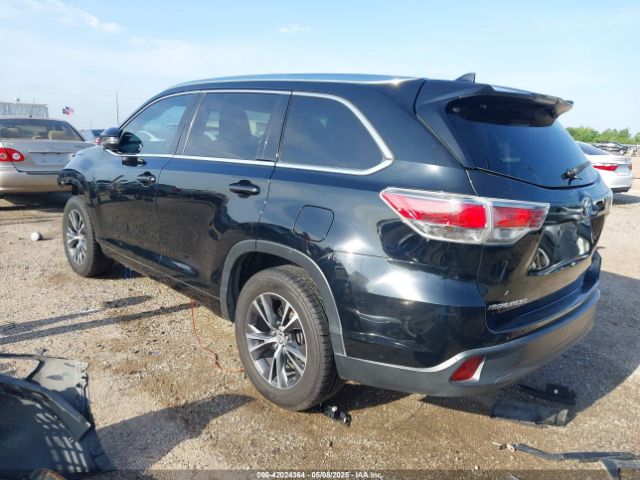 5TDKKRFH1GS503001 Toyota Highlander Xle V6
