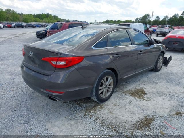 5NPE24AFXGH433302 Hyundai SONATA SE
