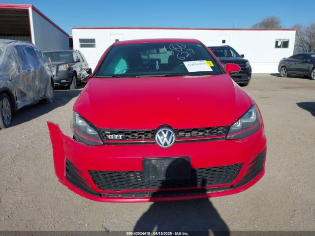 3VW5T7AUXGM069287 Volkswagen Golf Gti S 4-door