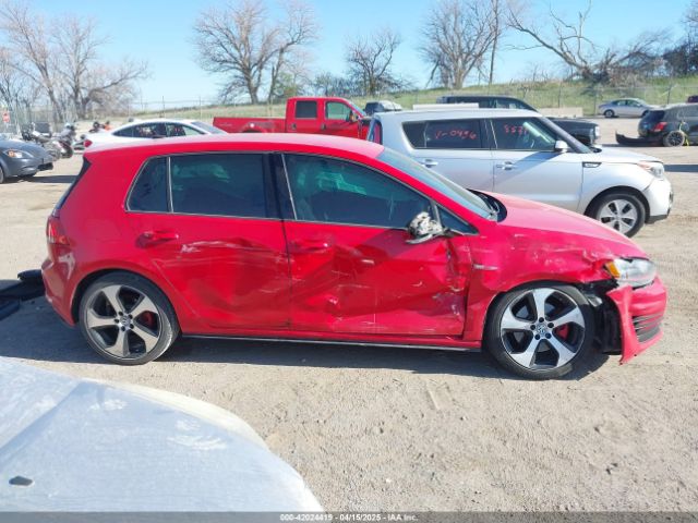 3VW5T7AUXGM069287 Volkswagen Golf Gti S 4-door