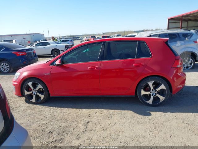 3VW5T7AUXGM069287 Volkswagen Golf Gti S 4-door