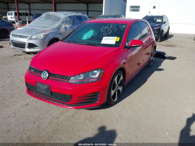 3VW5T7AUXGM069287 Volkswagen Golf Gti S 4-door