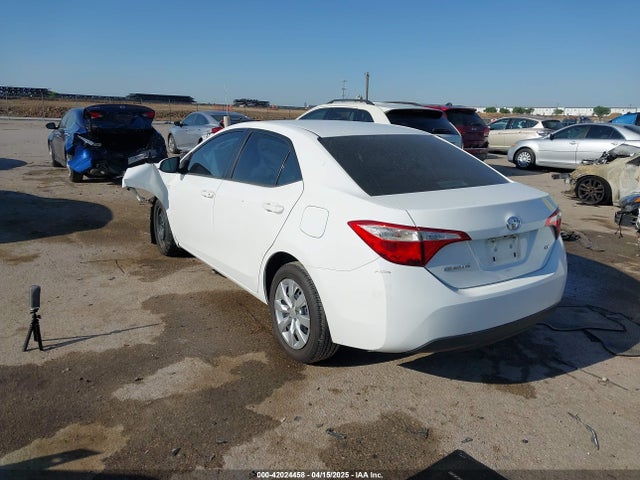 2T1BURHE3FC392777 Toyota COROLLA LE