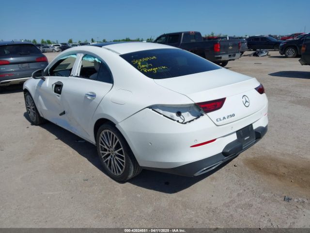 W1K5J4GB5MN186165 Mercedes-Benz CLA 250