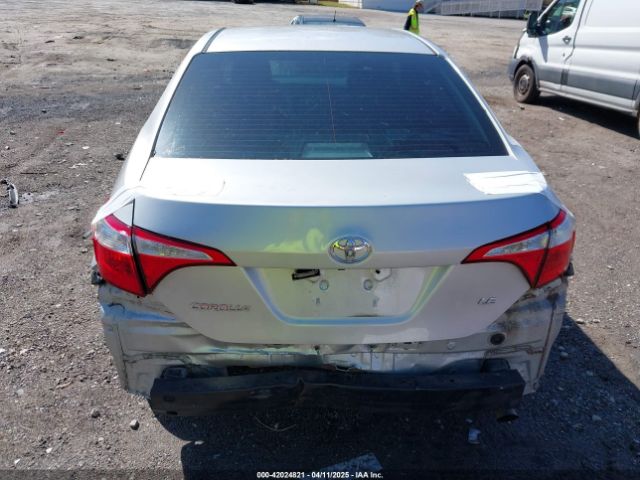 2T1BURHE1GC611656 Toyota COROLLA LE