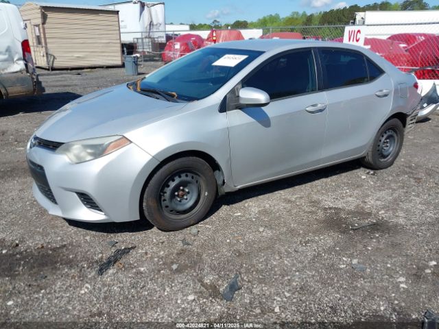 2T1BURHE1GC611656 Toyota COROLLA LE