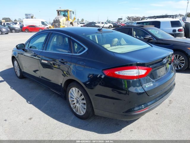 3FA6P0PU6ER366279 Ford Fusion Energi Se Luxury