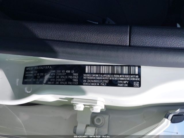 ZACNJBBB2LPL27007 Jeep Renegade Latitude 4x4