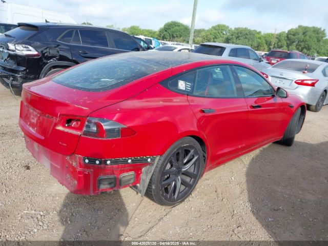 5YJSA1E60MF447203 Tesla Model S Plaid Tri Motor All-wheel Drive