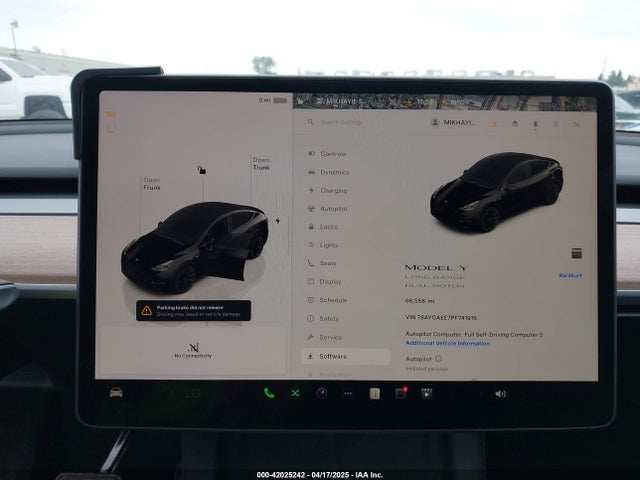 7SAYGAEE7PF741916 Tesla 2023