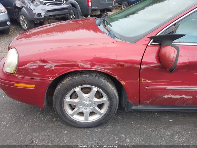 2000 Mercury Sable Ls მანქანა იყიდება აუქციონზე, vin: 1MEFM53U3YG612138, აუქციონის ნომერი: 42025322
