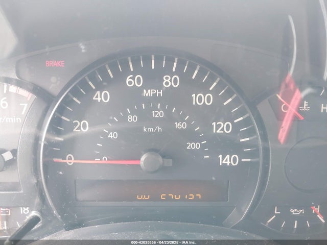 2004 Nissan Titan Le მანქანა იყიდება აუქციონზე, vin: 1N6AA07A24N561998, აუქციონის ნომერი: 42025356