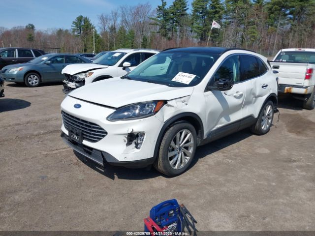 1FMCU9DZ5NUA11487 Ford Escape Titanium Hybrid