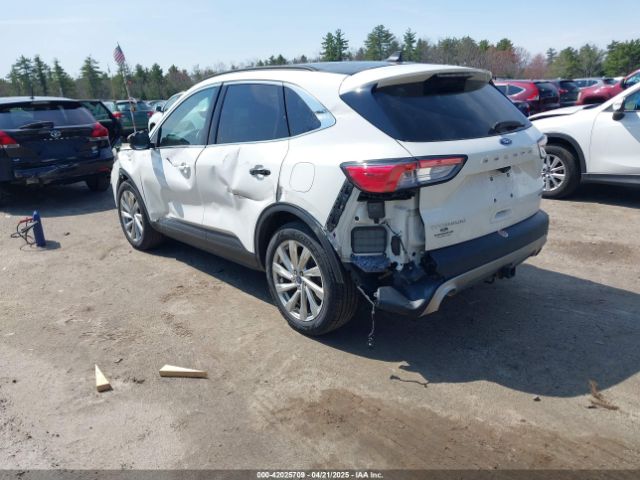 1FMCU9DZ5NUA11487 Ford Escape Titanium Hybrid