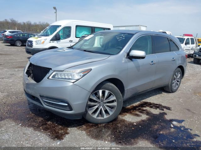 5FRYD4H47GB039491 Acura Mdx Technology   Acurawatch Plus Packages/technology Package