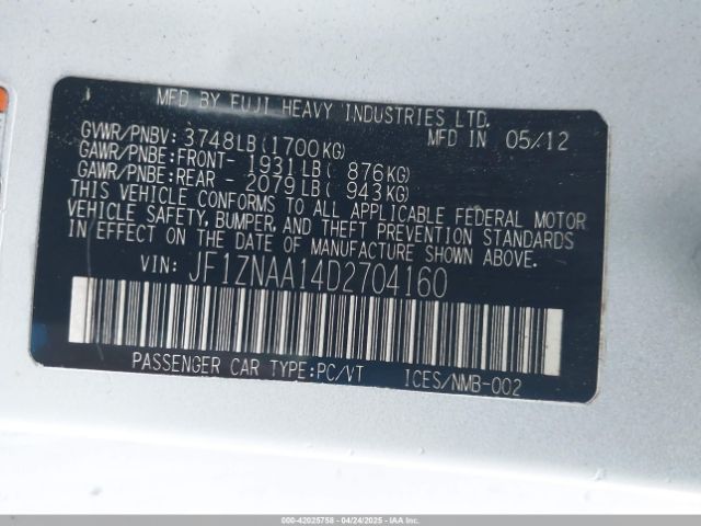 2013 SCION FR-S JF1ZNAA14D2704160 Photo 8