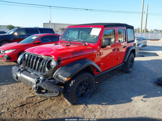 1C4HJXDN3NW129708 Jeep Wrangler Unlimited Willys