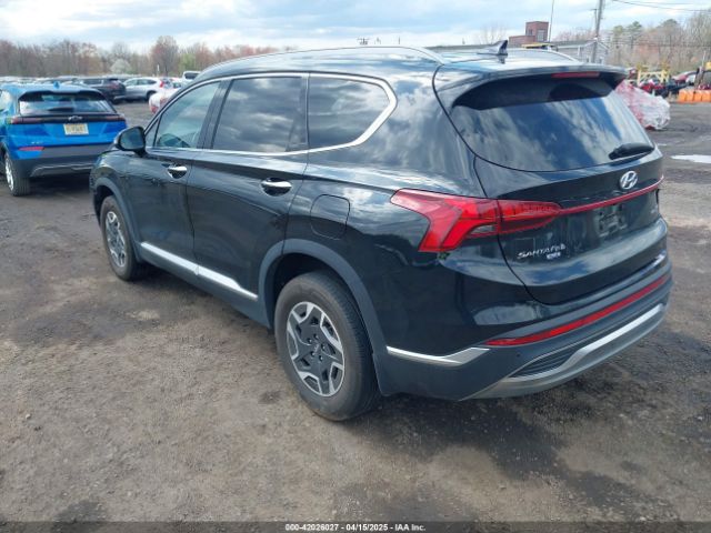 2022 HYUNDAI SANTA FE HYBRID KM8S2DA14NU057895 Photo 2