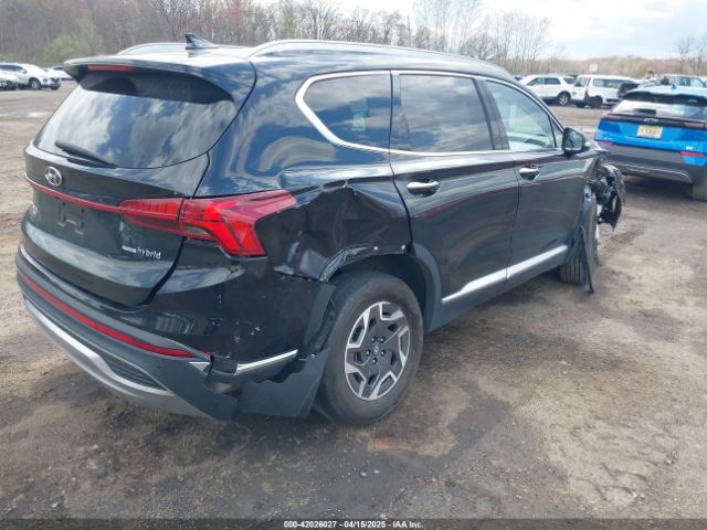 2022 HYUNDAI SANTA FE HYBRID KM8S2DA14NU057895 Photo 3