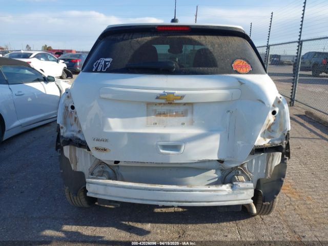 KL7CJKSM0NB535344 Chevrolet Trax Fwd Ls