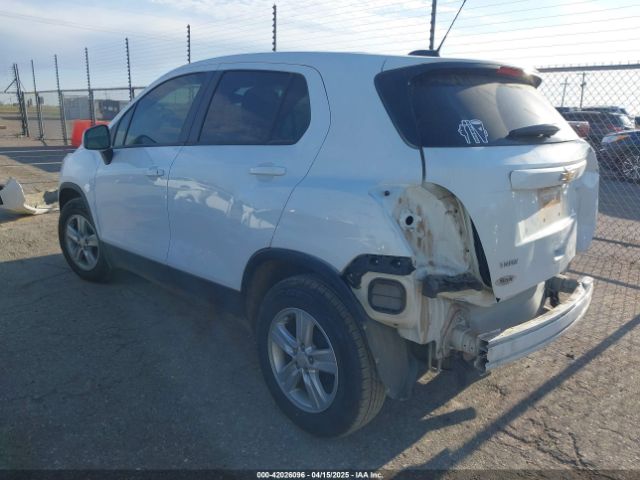 KL7CJKSM0NB535344 Chevrolet Trax Fwd Ls