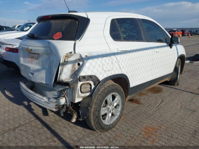KL7CJKSM0NB535344 Chevrolet Trax Fwd Ls