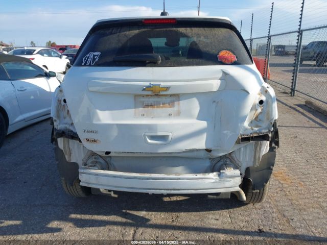 KL7CJKSM0NB535344 Chevrolet Trax Fwd Ls