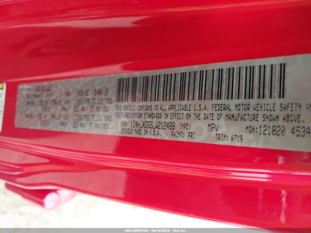 1C4HJXDG5LW212488 Jeep Wrangler Unlimited Willys 4x4