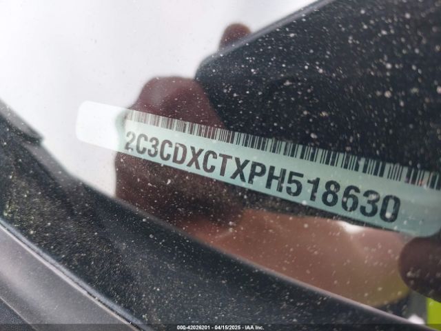 2C3CDXCTXPH518630 Dodge CHARGER R/T