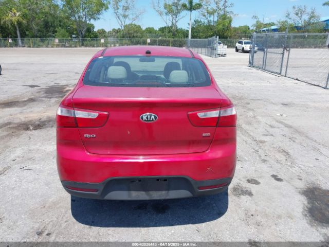 KNADM4A35F6434147 KIA RIO LX
