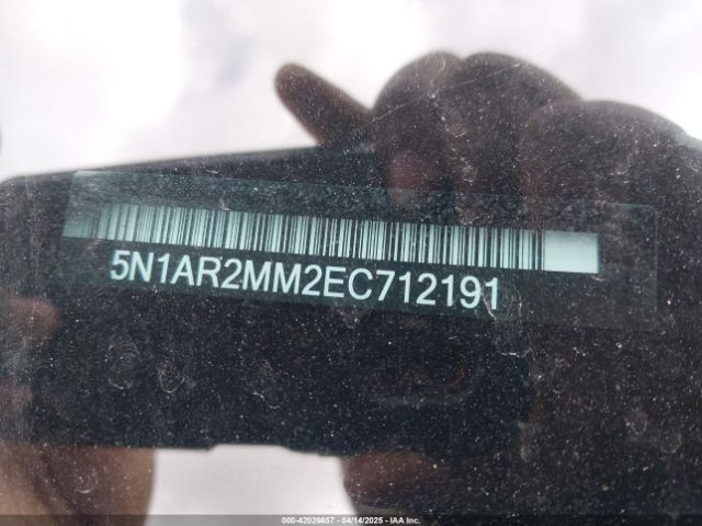 5N1AR2MM2EC712191 Nissan Pathfinder Sl