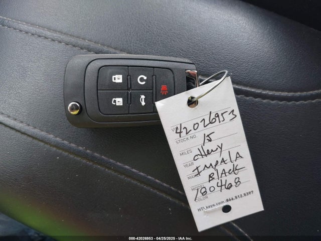 Chevrolet Impala 1lz 2015 2G1155SL2F9180468 Image 11