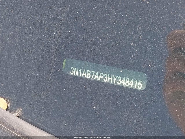 3N1AB7AP3HY348415 Nissan SENTRA SV